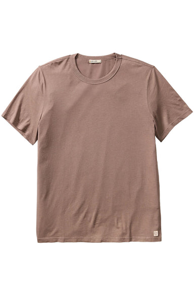 marine layer sea change tee coffee quartz flatlay