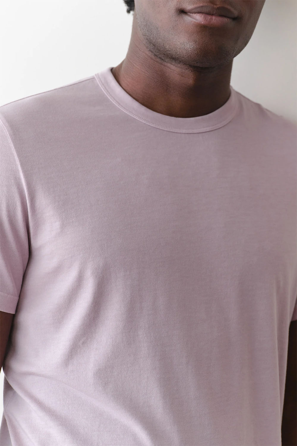 marine layer sea change tee keepsake lilac detail