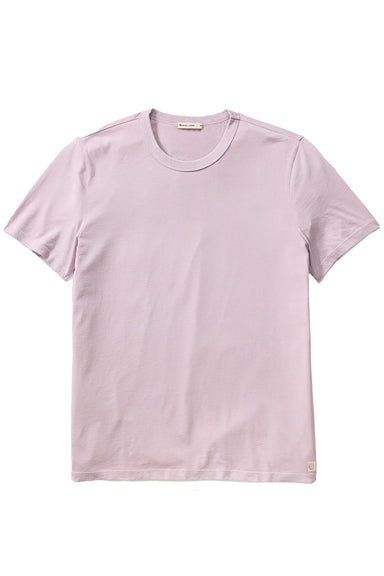 marine layer sea change tee keepsake lilac flatlay
