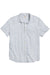 marine layer stretch selvage shirt blue mini stripe flatlay
