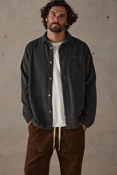 mctavish cord shirt slate