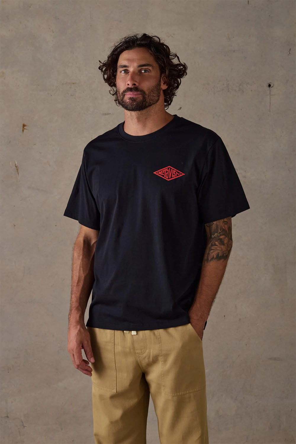 mctavish diamond tee black profile