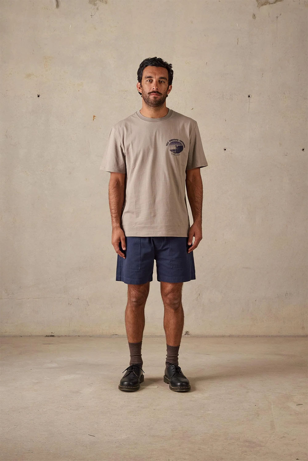 mctavish twill shorts dark blue
