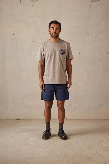 mctavish twill shorts dark blue