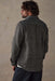 mctavish wool shirt jacket charcoal back detail