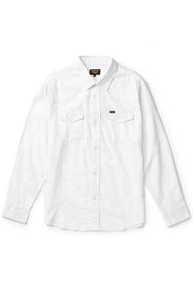 Seager - Amarillo LS Shirt - White - Front