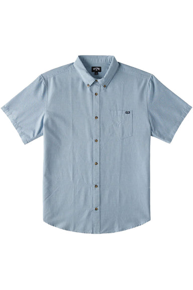 Billabong - All Day SS - Powder Blue - Flatlay