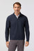 Mizzen+Main Easton Quarter Zip in Navy — Front view