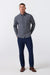 Mizzen + Main - City Flannel - Dark Slate Oliver Plaid - Model Full Body