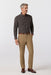 Mizzen + Main - Leeward Dress Shirt - Espresso Cole Plaid - Model Full Body