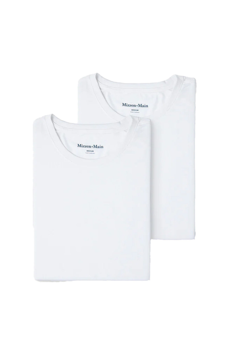 mizzen and main 2 pack undershirt white flatlay