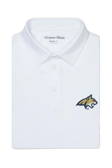 mizzen and main MONTANA STATE VERSA SS POLO White
