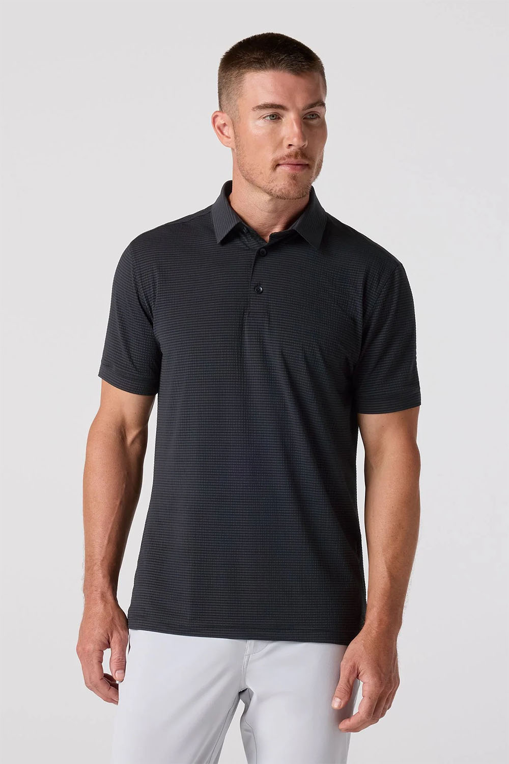mizzen and main copa polo black front