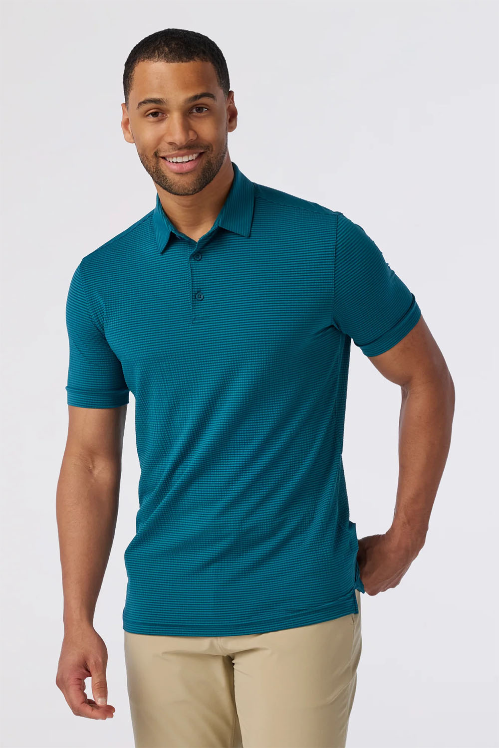 mizzen and main copa polo dark teal front