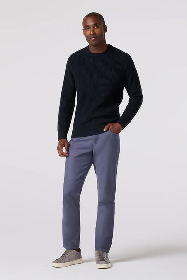 mizzen and main crawford crewneck sweater navy