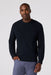 mizzen and main crawford crewneck sweater navy front