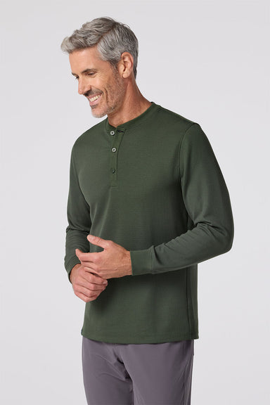 mizzen and main henderson ls henley olive front