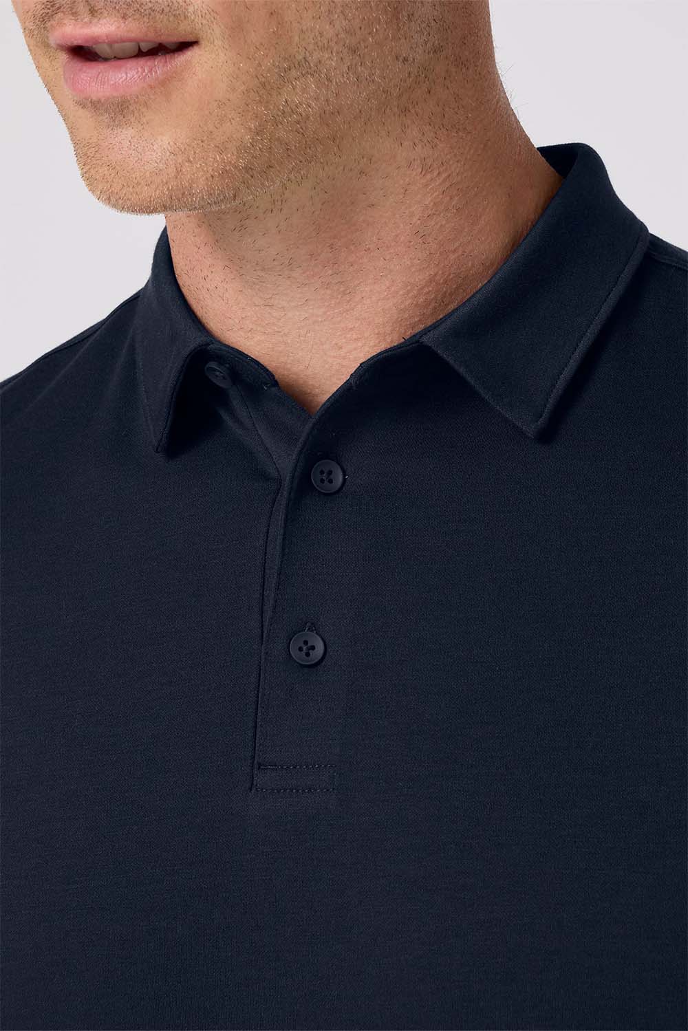 mizzen and main kent ls polo navy detail