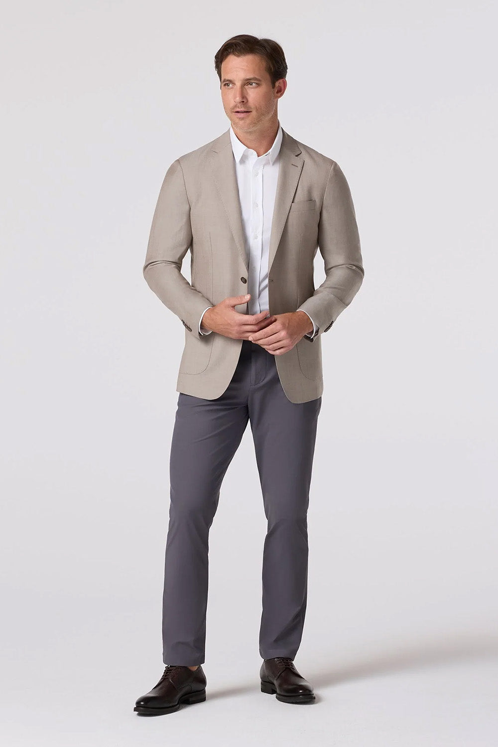mizzen and main lavelle blazer british tan 