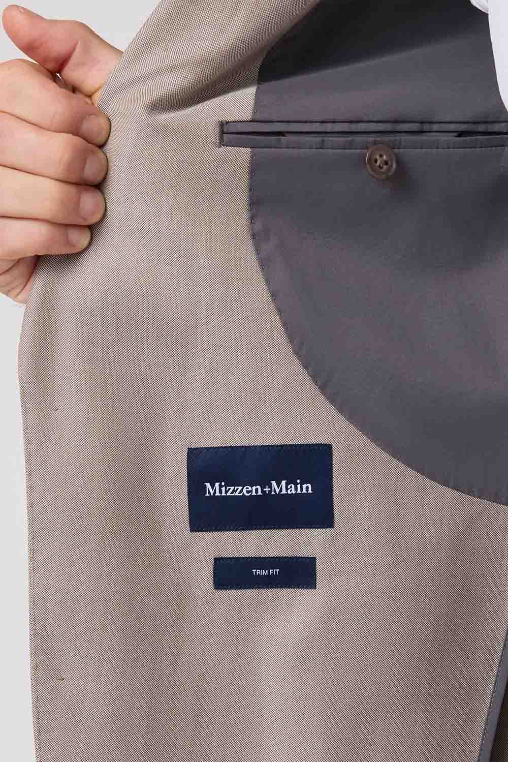 mizzen and main lavelle blazer british tan inside