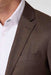 mizzen and main lavelle mw blazer espresso heather detail