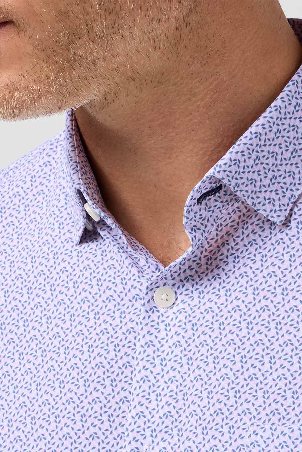mizzen and main leeward ss pink salt retro  boomerang detail