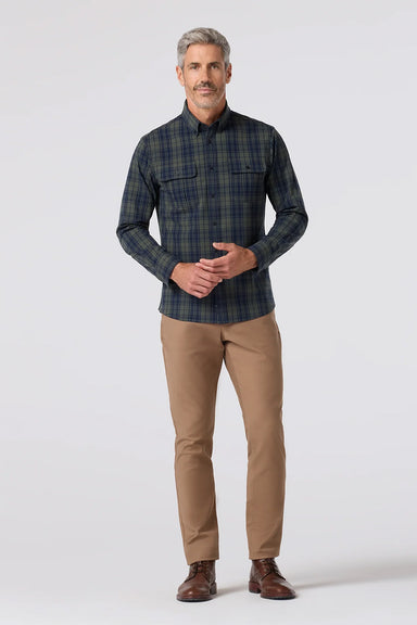 mizzen and main upstate flannel olive lucas plaid