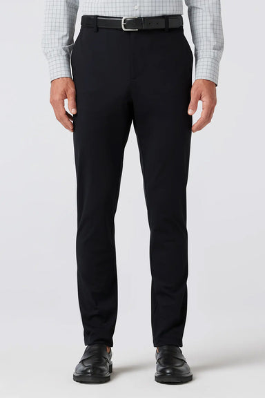 mizzen and main upton chino pant black solid front