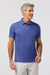 mizzen and main versa polo cobalt diagonal dot front