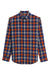 Mizzen + Main - City Flannel - Rust Tan Large Multi Plaid - Flatlay