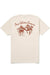 Seager - Los Rios Tee - Vintage White - Back