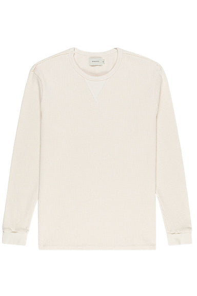 monadic waffle knit thermal natural