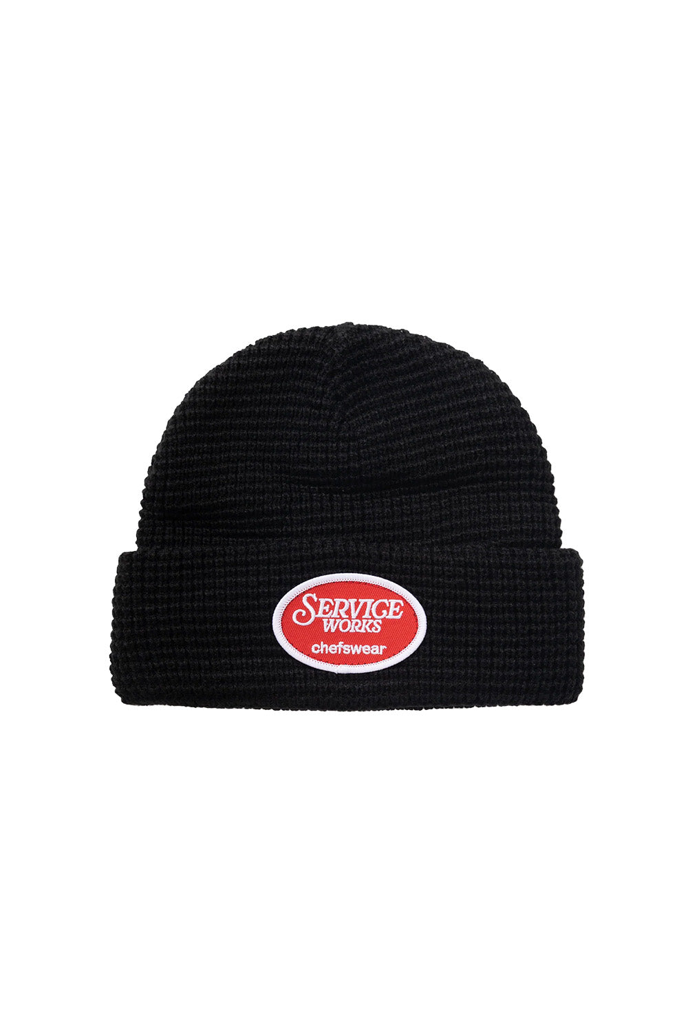 Service Works - Waffle Patch Beanie - Black