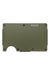Ridge Wallet - Aluminum Cash Strap - Matte Olive - Front