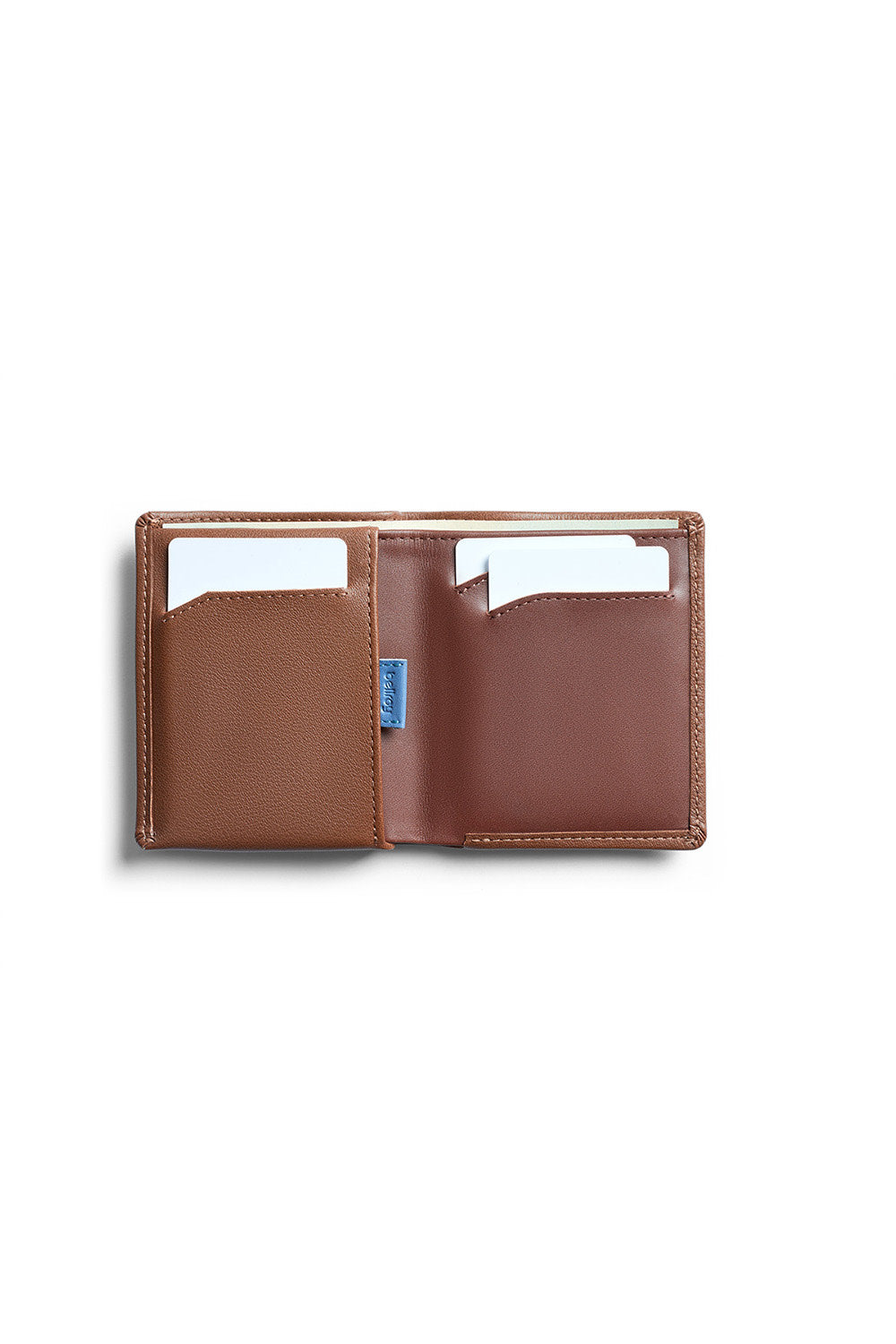 Bellroy Note Sleeve in Hazelnut — Contents view