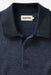 Taylor Stitch - The Newton Sweater Polo - Navy Birdseye Merino - Collar Detail