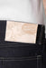 Naked & Famous' True Guy Denim in FoxFibre Green Weft - Tag View