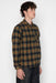 Naked & Famous - True Shirt - Moss Green - Model Quarter