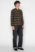 Naked & Famous - True Shirt - Moss Green - Model Side