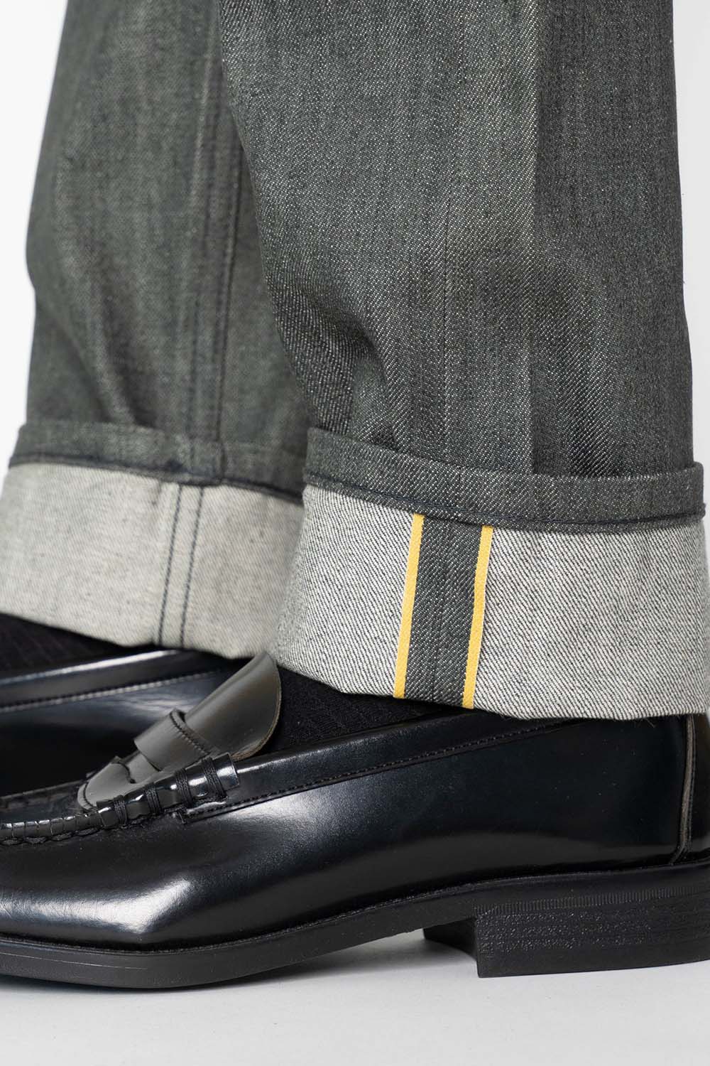 Naked & Famous - Weird Guy - Haunted Forest Selvedge - Selvedge Detail
