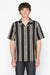 naked and famous aloha shirt dobby bands black front
