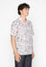 naked and famous aloha shirt linen cats blue side