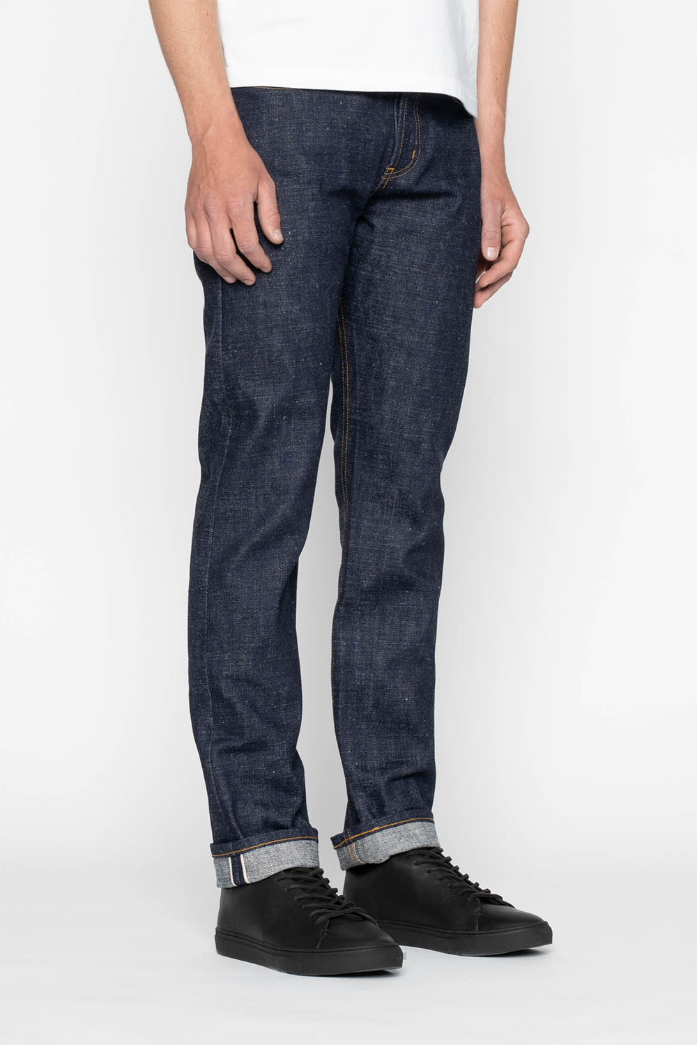 naked and famous weird guy brawler selvedge side
