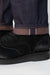 naked and famous weird guy chocolate milk selvedge hem