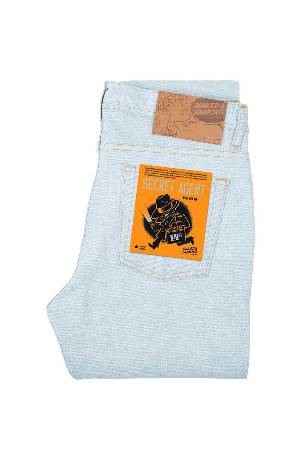 50% Off Naked & Famous Weird Guy Jeans (Secret Agent & Chocolate Milk Selvedge)