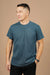 Bridge & Burn Organic Hemp Pkt Tee Storm Blue 