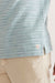 Marine Layer - Beach Texture Resort Shirt - Sterling Blue - Hem