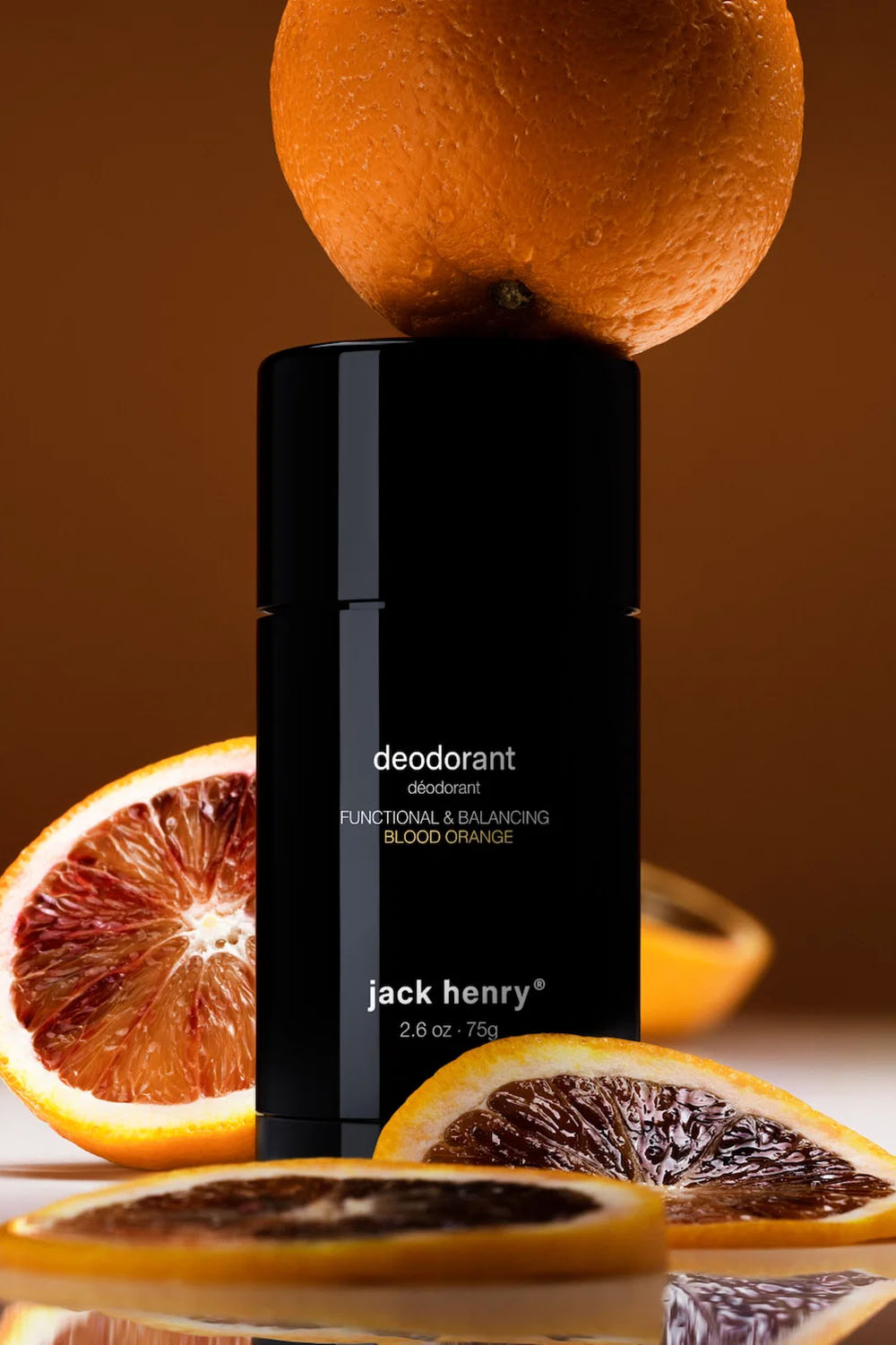 Jack Henry Deodorant in Blood Orange — Front view
