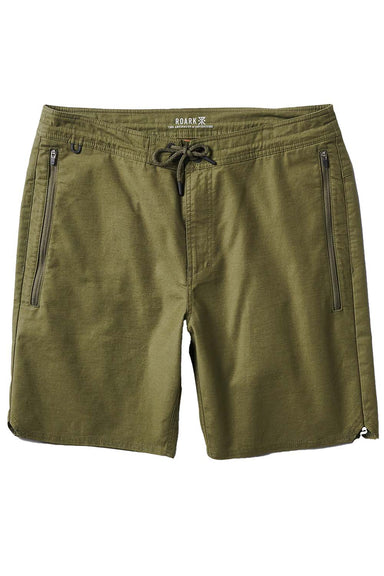 Roark - Layover 2.0 Short - Military - Flatlay
