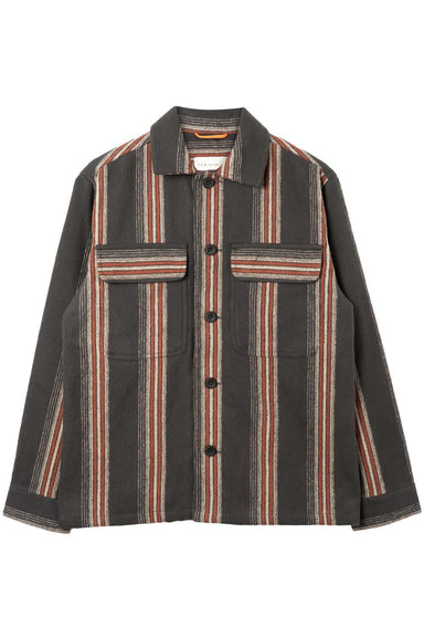 Far Afield - Normsk Jacket - Yara Stripe - Flatlay
